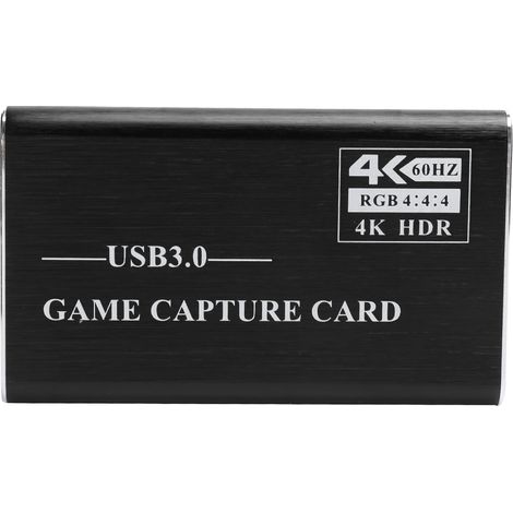 USB 3.0 HDMI-Videoaufnahmegerät – Kostenlose 4K/1080p-Aufnahme für Live-Streaming (1/5)
