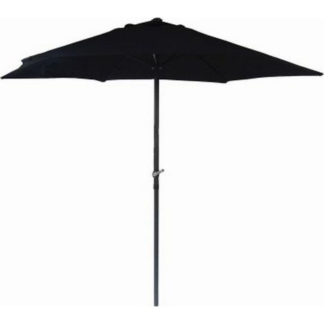 Parasol - L270 X W270 X H240 cm - Assembled - Black