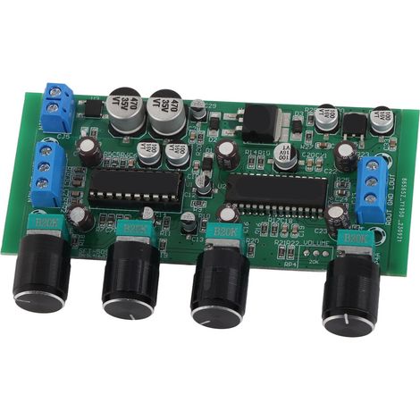 Carte préampli contrôle volume et tonalité module ampli pour cinéma maison (1/5)