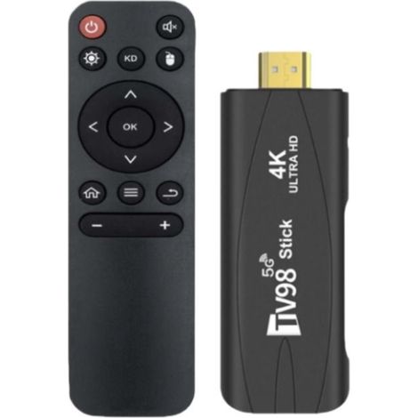 Boîtier TV TV Box TV98 Décodeur réseau Un processeur quadricœur prend en charge le Wi-Fi (1/5)