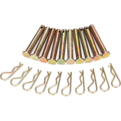 10 jeux de kits de broches de type R 850mm pour moteurs diesel refroidis par air utilisés dans les machines agricoles, adaptés aux modèles 178F et 186F. (1/5)