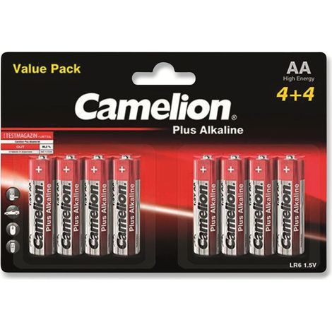 Camelion AA/LR6 Plus Alkaline 8 Stück (1/3)
