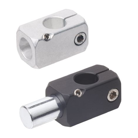 Collier de connexion RS PRO, profilé 10mm, Ø 12mm, filetage M6 en Aluminium ( Prix pour 1 )