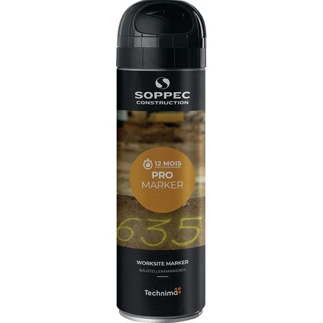 Segnalatore Temporaneo per Cantiere Promarker Nero 500 ml 141532et