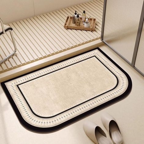 Tapis Salle Bain Mignons, Tapis Bienvenue pour DéCoration Salle Bain, Tapis D'EntréE AntidéRapant pour Terrasse D'EntréE(32  48inch)