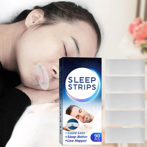 Dispositif Anti-Ronflement en Silicone - Solution pour Apnée et Sommeil Agité (1/2)