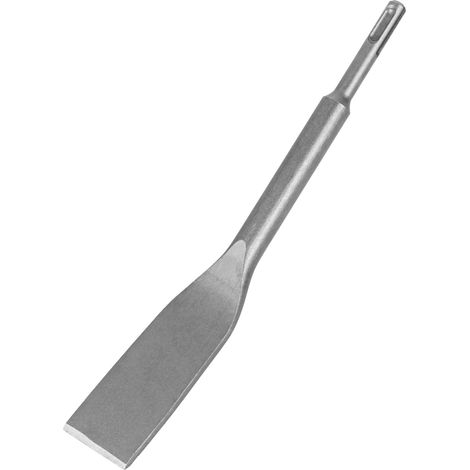 SDS Plus Ciseau à carrelage avec tige de 4,5 x 25,6 cm en alliage pour joints de joints plus petits (1/5)