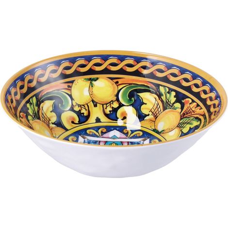 Ad Trend Ciotola Melamina Lemon D 28 Cm H 9 Cm Giallo (1/2)