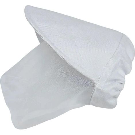 Visière de protection pour chien, masque anti-insectes respirant en maille, masque de voyage extérieur pour chien (blanc, L) (1/5)