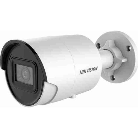 HIKVISION - DS-2CD2046G2-IU/SL(2.8mm) - EASY IP 4.0 ACUSENSE, BULLET IP OTTICA FISSA, 4MP CON LUCI STROBOSCOPICHE E ALLARME