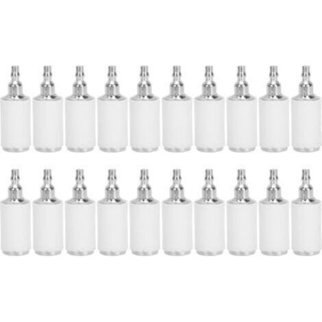 20-teiliger Ersatzkraftstofffilter, geeignet für Kettensägen, Rasenmäher, Gartengeräte, Gartenzubehör, Kraftstoffpumpen, Ersatzteile (1/5)