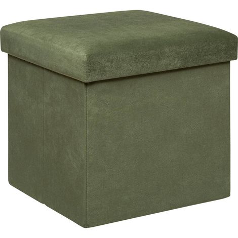Puff plegable Lilou verde (1/5)