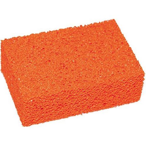 Haromac Fliesenschwamm 150 x 100 x 50 mm, rouge, 02505150 Schwammgummi