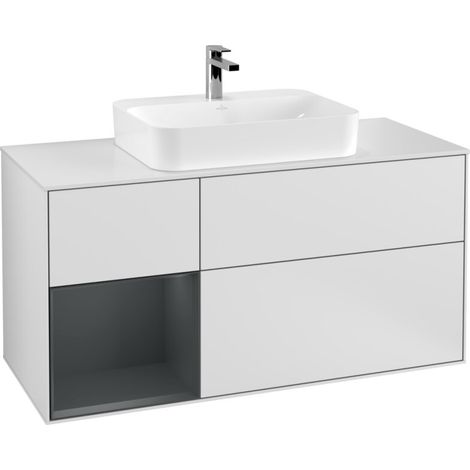 Villeroy & Boch F411HGMT Meuble sous lavabo Finion F41 (1/2)