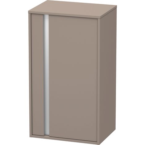Mueble Duravit KETHO 360x500x880mm apertura derecha basalto mate