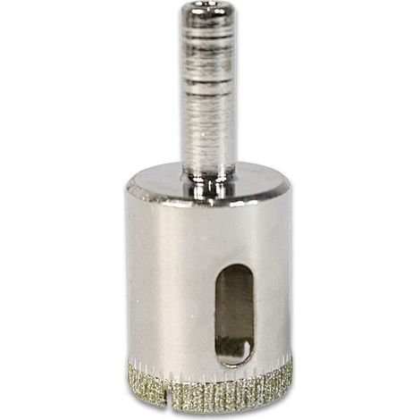 Sega a tazza diamantata per forare piastrelle ceramica marmo vetro ardesia punta rivestimento diamante fresa per trapano diametro 22 mm