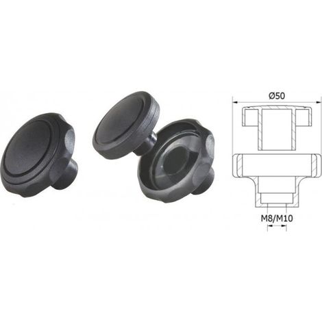 Pomo plegable POK 02 FI 35 M5 800 - SL POK02 10
