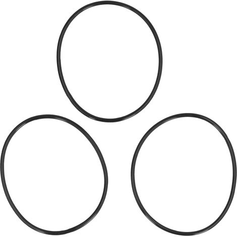 3 joints d'étanchéité en caoutchouc nitrile de rechange pour cartouche de filtre à eau, dimensions 148x140x4 mm