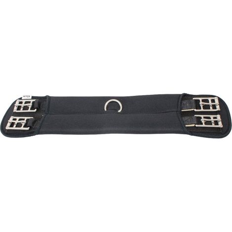 55 cm: Sottopancia olimpico antifiaccatura in neoprene e nylon con fibbie e anelli inox