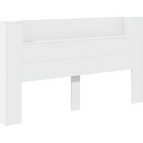 Maison Exclusive - Testiera Letto Bianco Legno ingegnerizzato
