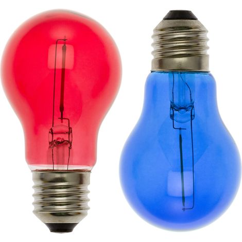 Set 2 Lampada Ricambio E27 36V Goccia Ø60mm Luci di Natale