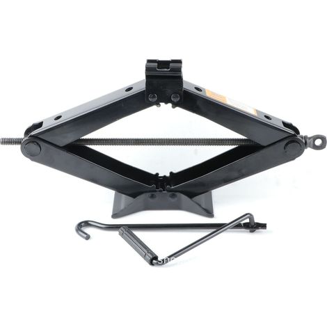 Cric hydraulique manuel robuste 1,5T, portatif en métal, à manivelle, charge lourde, faible effort, pour voitures et ateliers de réparation. (1/5)