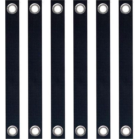 Lntyq Lot de 6 sangles pour arbre avec œillets pour tuteur de 39,9 cm (1/5)