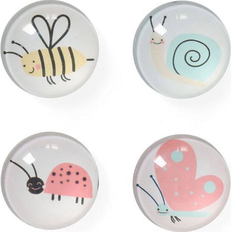 Magnets décoratifs, Ø 2,5 cm, ensemble de 4 (1/5)