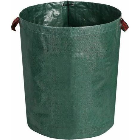 royaluxe - Sacs à ordures verts Sacs de jardin de grande capacité Sacs à feuilles réutilisables propreté (1/4)