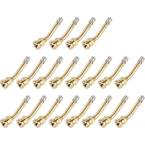 20 valves de pneus en cuivre, étanchéité parfaite, anti-rouille, pour camion, remorque, camping-car, débroussailleuse V3-20-5 (1/5)