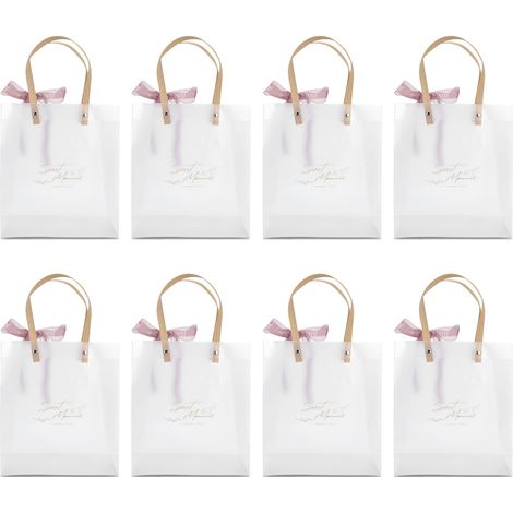 Lot de 10 boîtes à bonbons innovantes en PVC transparent, idéales pour les mariages, les anniversaires et Noël. (1/5)