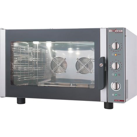 Four électrique vapeur convection 4xGN -600x400 - Diverso