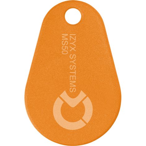Tag porte-clés RFID KFX IP 68 13.56 MHz MS50 pour lecteurs RFID IZYX SYSTEMS Mifare - IZYX SYSTEMS