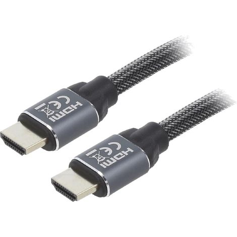 Cable HDMI 2.0 male des deux cotes 5m noir