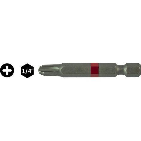 INSERTI LUNGHI CR MM 100 MAURER PLUS SET 2 PZ PH2 - CF. IN BLISTER