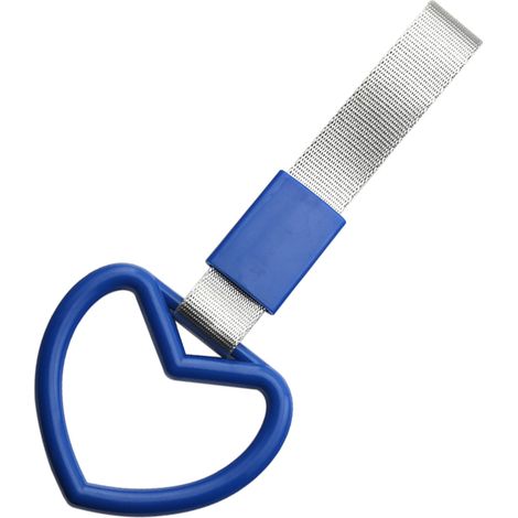 Anneau Coeur Train Bus Poignée Dragonne Drift Charm Strap Drift, Bleu (1/5)