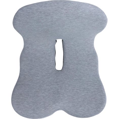 Coussin Assise Soutien Lombaire Détachable Mousse à Mémoire – Dossier Ergonomique Voiture Chaise Bureau (1/5)