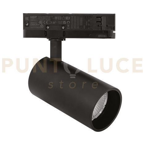 GFA1753C PROIETTORE PER BINARIO 220-240V ORIENTABILE LED 3000K 3251LM 30W NERO OPACO