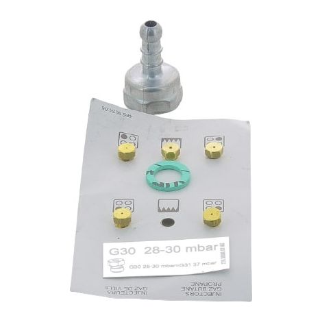 Kit injecteurs gaz butane 4431910056 pour Cuisinière BEKO, FAR, LISTO , CUIS GAZ LISTO CG6060 L1B