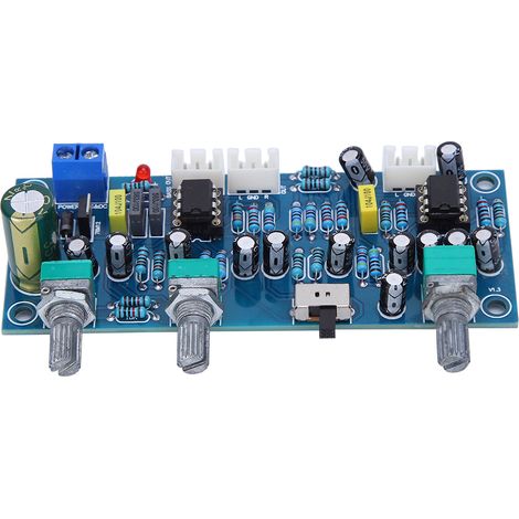 Carte de préamplification pour subwoofer 2.1 canaux, préamplificateur, filtre passe-bas, circuit imprimé (1/5)