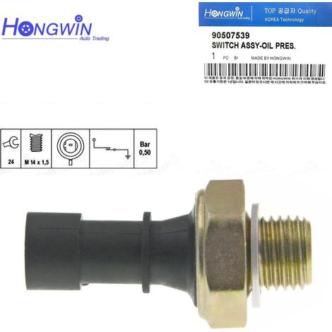 Capteur de pression d'huile à effet Hall 90507539, compatible avec Chevrolet, Daewoo, Opel, Saab et Vauxhall (1/5)