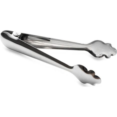 1 pièce pince à glaçons, acier inoxydable, 18,5 cm, multifonctionnelle, résistante et facile à nettoyer, idéale pour cocktails et cuisine