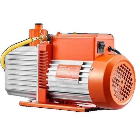 Bomba de vacío, caudal de 9 CFM, carcasa de aluminio fundido, compatible con refrigerantes R134a, R22 y R410a, certificación CE, capacidad de aceite de 300 ml. (1/5)