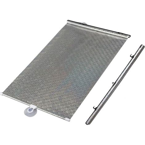 Clôture rétractable pour animaux de compagnie, barrière anti-sauts pour la sécurité intérieure, installation sans perçage, design peu encombrant, PVC 50 x 125 cm et tige (1/4)