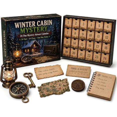 Weihnachts-Rätselkalender 2026 – 24-tägiges Weihnachtspuzzlespiel (1/5)