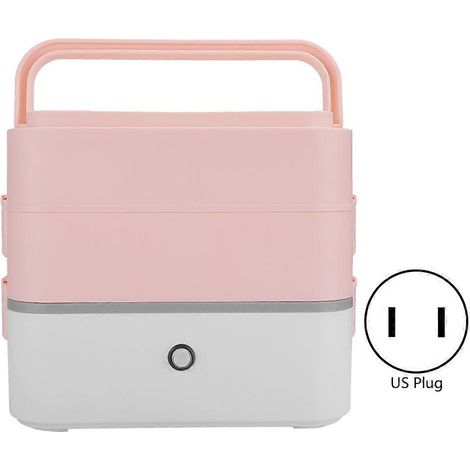 Boîte repas électrique portable chauffe-plat, cuiseur vapeur réchauffeur de nourriture nomade (1/5)