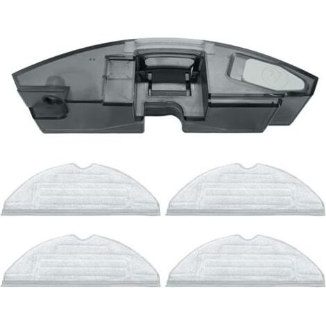 Ersatz-Wassertank mit 4 Stoffpads, kompatibel mit Roborock S7 MaxV Ultra/S7 MAXV/S7 Pro Saugrobotern (Ersatzteile & Zubehör) (1/5)