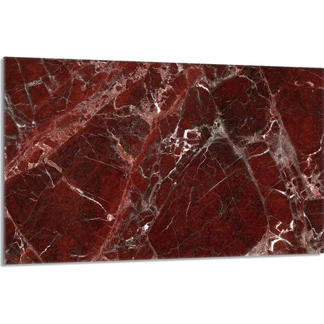 Glasherdschutzplatte 80x52 Marmor (1/5)