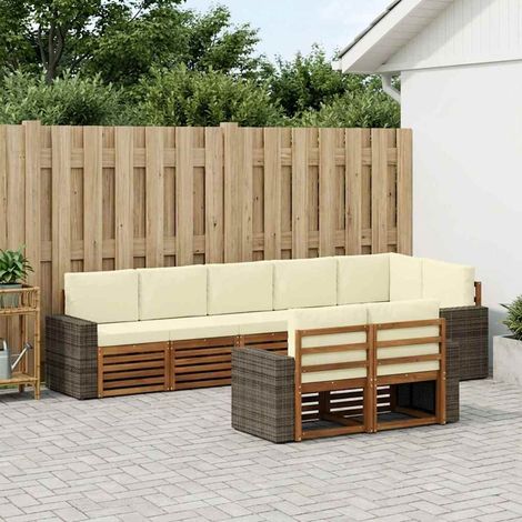 vidaXL Sofagarnituren Massivholz Akazie (1/5)