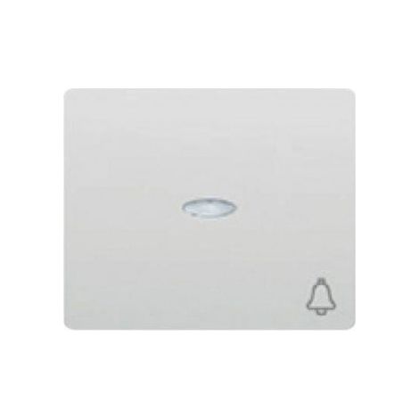 Tecla pulsador campana luminoso BLANCO BJC IRIS 18716-L (1/2)